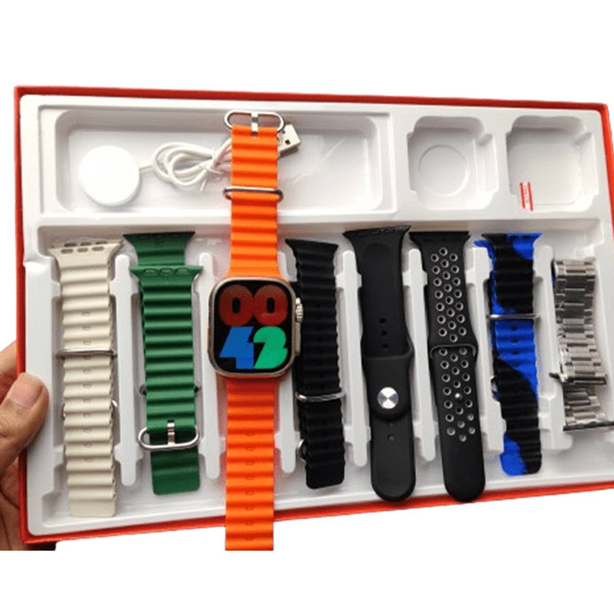 Ultra Watch Pro Smartwatch 7-in-1 Combo with 7 Straps | Techoo Store